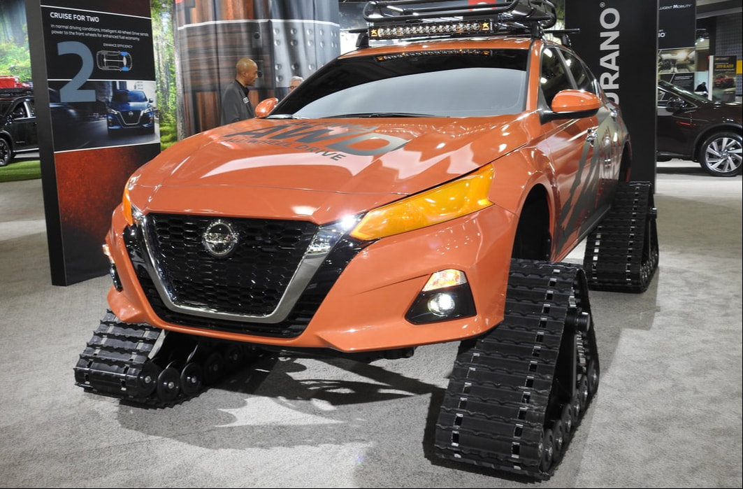 Nissan Altima Prototype Concept Snow Trail Kit Offroad Midsize Sedan New York International Show 2019