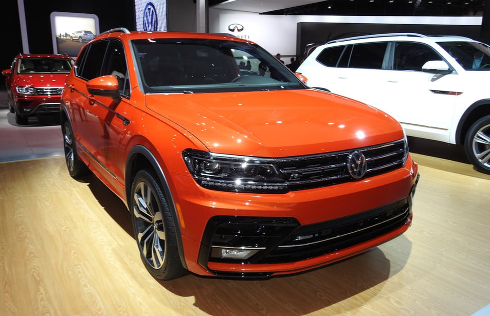 Volkswagen VW Tiguan Compact SUV NAIAS Detroit Auto Show 2019
