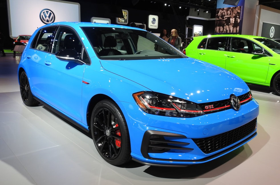 Volkswagen VW Golf GTI Sports Hatchback Compact NAIAS Detroit Auto Show 2019