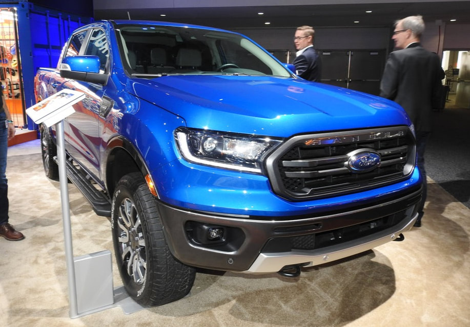 Ford Ranger Mid-Size Pickup Truck NAIAS Detroit Auto Show 2019