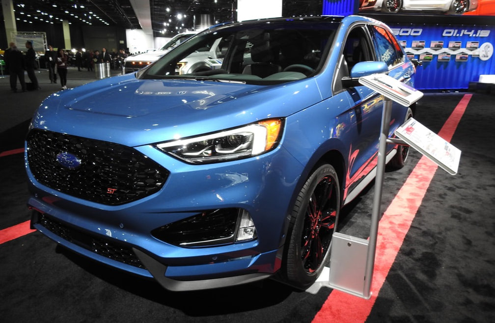 Ford Edge ST Mid-Size Sport Crossover SUV NAIAS Detroit Auto Show 2019