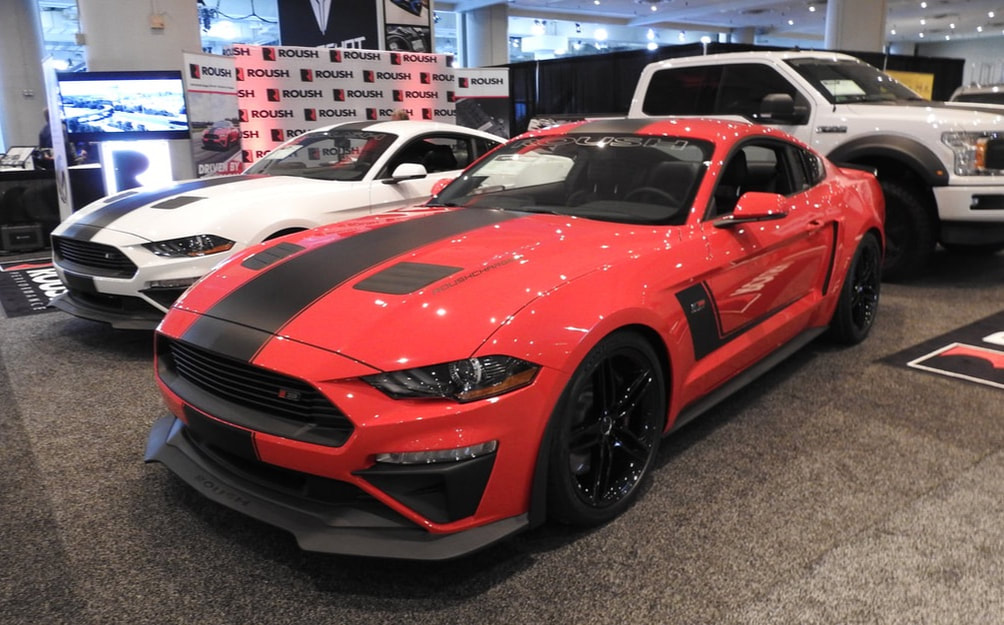 Roush Ford Mustang Stage 3 Sports Muscle Coupe Car New York International Auto Show 2019